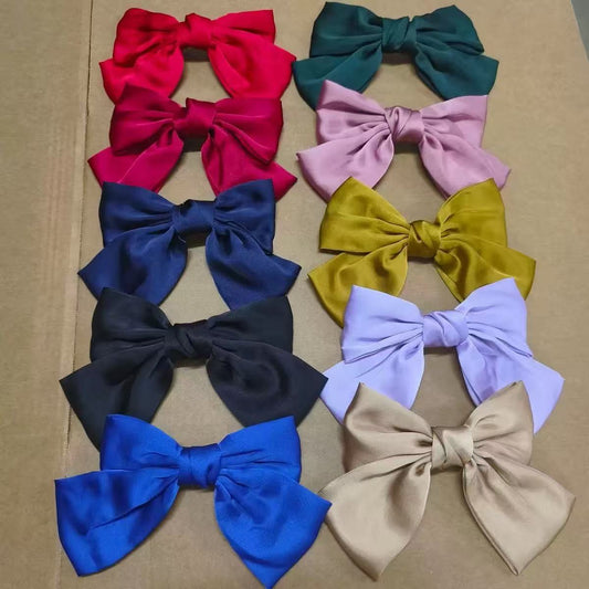 Plain hair bows