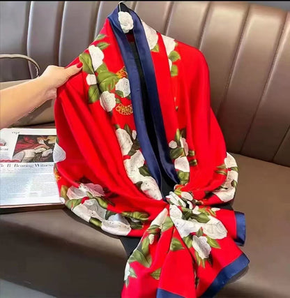 Jaberr Silk Scarfs Big