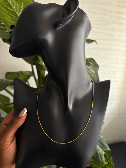 Gold Drops Necklace