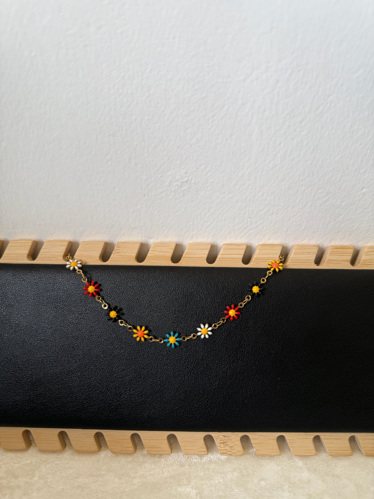 Floral orange Bracelet