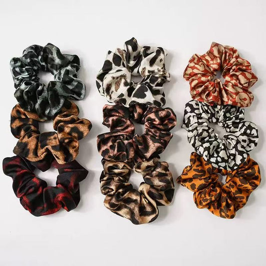 Animal Print Scrunchie