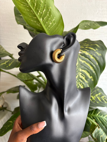 Adongo Gold Hoops