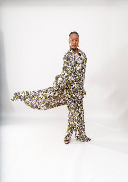 Royal Vintage Set {Pant set + Robe}