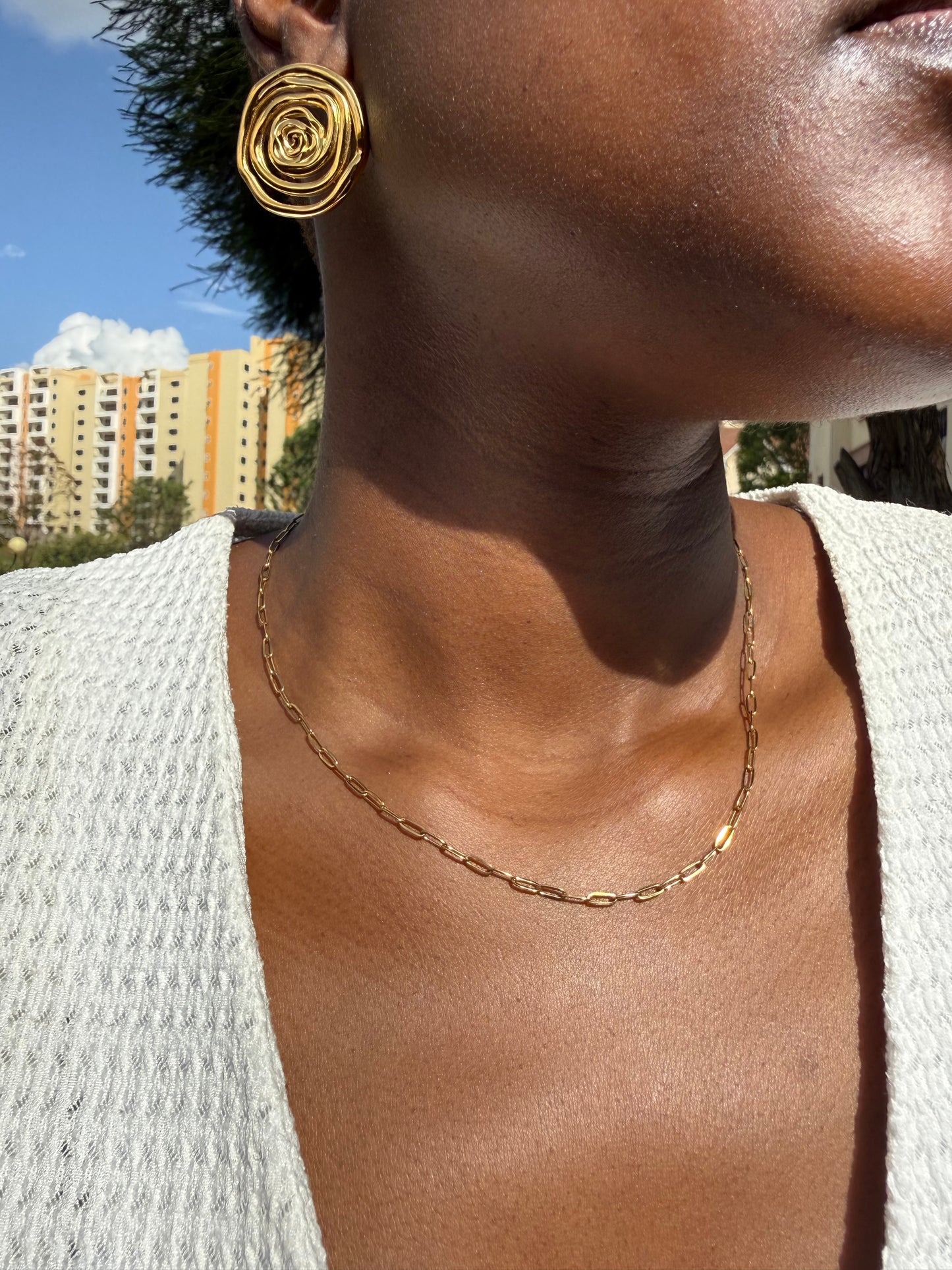 Jaberr Lock Necklace