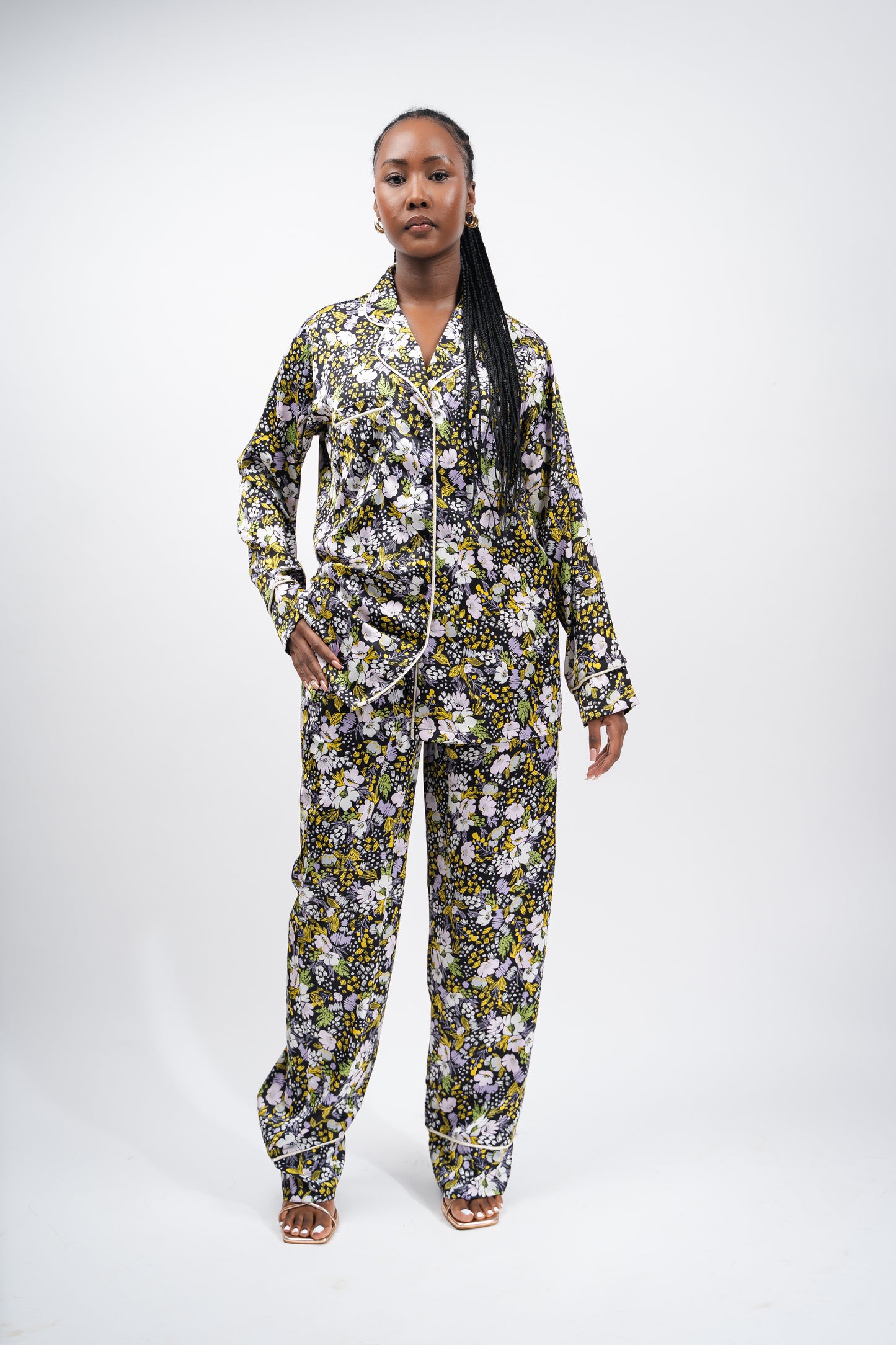 Royal Vintage Pant set {No Robe}