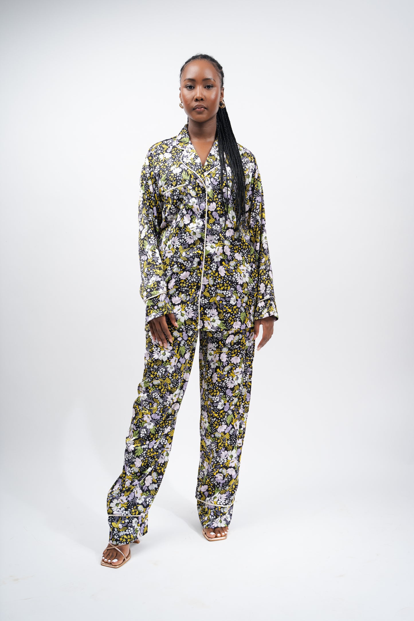 Royal Vintage Pant set {No Robe}