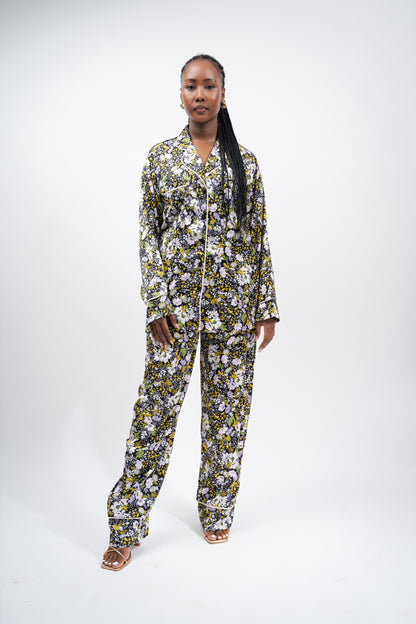 Royal Vintage Pant set {No Robe}