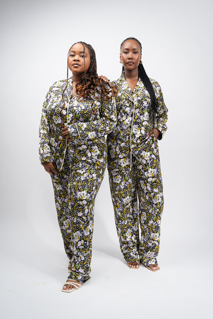 Royal Vintage Pant set {No Robe}