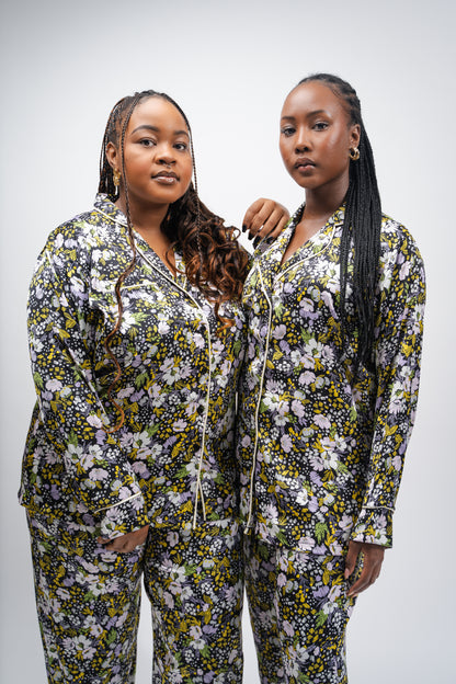 Royal Vintage Pant set {No Robe}