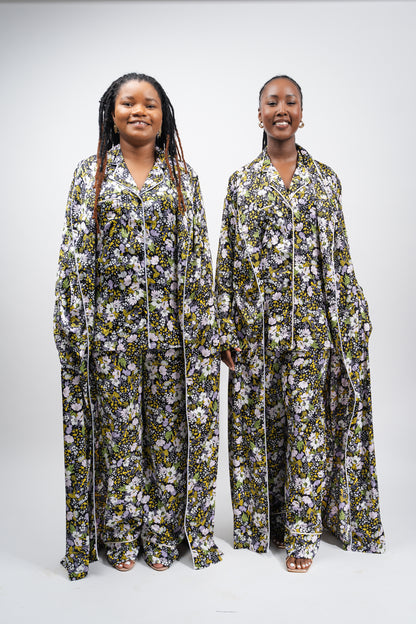 Royal Vintage Set {Pant set + Robe}