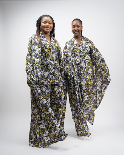 Royal Vintage Set {Pant set + Robe}