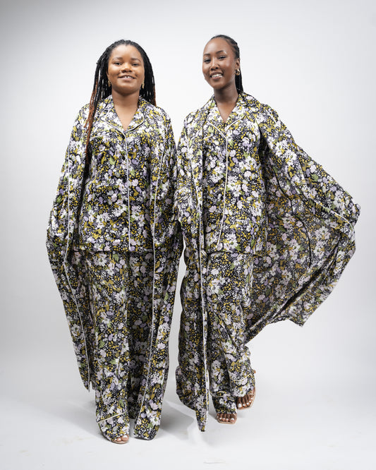 Royal Vintage Set {Pant set + Robe}