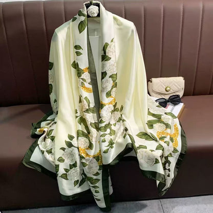 Jaberr Silk Scarfs Big